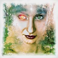 spirit of nature, fantasy Female portrait