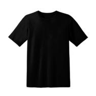 plain black t-shirt