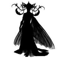 woman elf fee beautiful drawing