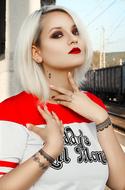 portrait of a young stylish woman