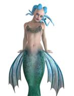 sexy mermaid, render