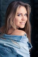 portrait of a pretty Russian woman