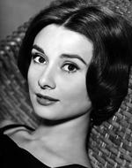 Audrey Hepburn Actress black and white
