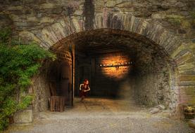 Mysterious Fantasy Cave