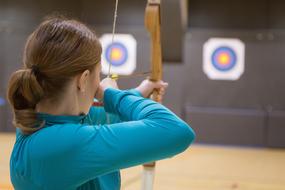 Archery Hobby Target girl