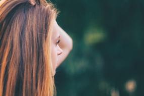 long haired Woman, Profile