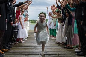 Bride Wedding child