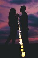 People Couple silhouette