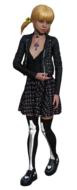 woman gothic punk pretty 3d