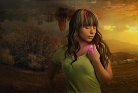 Fantasy Sci-Fi girl