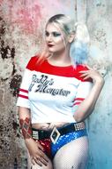 Fashion harley quinn cosplay