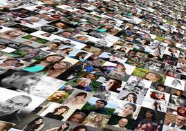 collage of people pictures