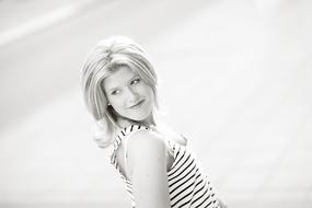 Model Photography black white