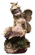 Elf, Winged child girl, figurine