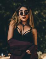 young Girl in tea shades