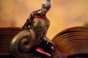 mystic warrior woman