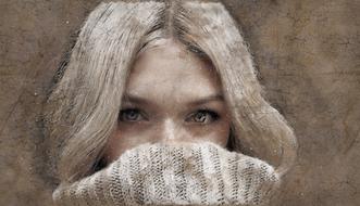 woman as a art abstract