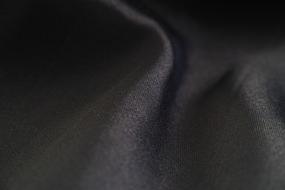 waves of black fabric