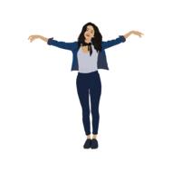 free happy woman