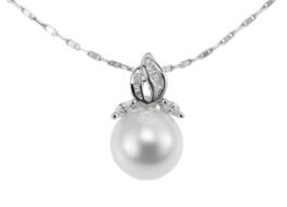 Pearl Pandent Jewellery on a white background