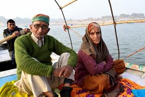 Man Woman Couple boat