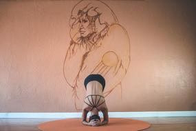 Yoga Pose Stretch girl