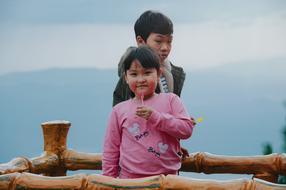 cute Asian children