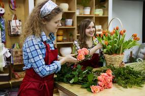 flowers Sale Shop girls