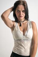 Nice Girl Woman posing