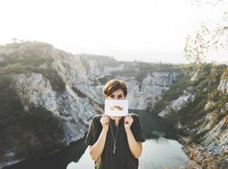 Adventure Card Carefree woman