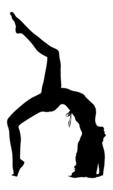 yoga fitness pose drawing