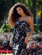 Girl Woman at park