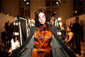 portrait of Fashion Model Woman