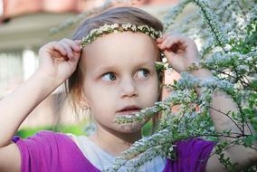 Portrait of Lovely Girl