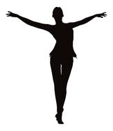 clipart of ballerina ballet dance female