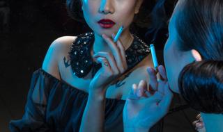 Cigarette Fashion Girl smoking
