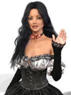 digital brunette