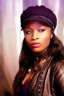 cool adult african woman with bright Makeup