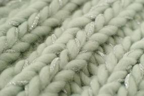Fabric Wool Yarn close-up