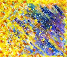 colorful design acrylic