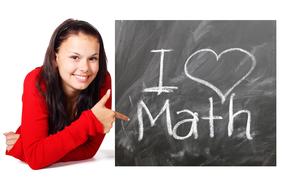 girl loves mathematics