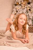 portrait of magnificent Little Child