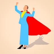 business power success drawing