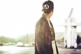 Fashion Man in Cap