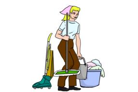 cleaning service as an illustration