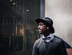 Eyeglasses Fashion Fedora man