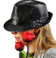 Woman Hat Rose red