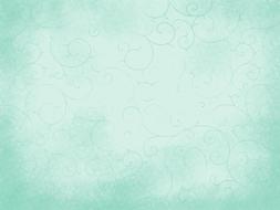 Beautiful, mint and white, gradient background with the patterns, clipart