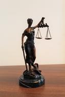 Justice Blindness statue