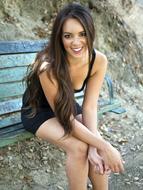 Girl Woman Beautiful sitting on bench